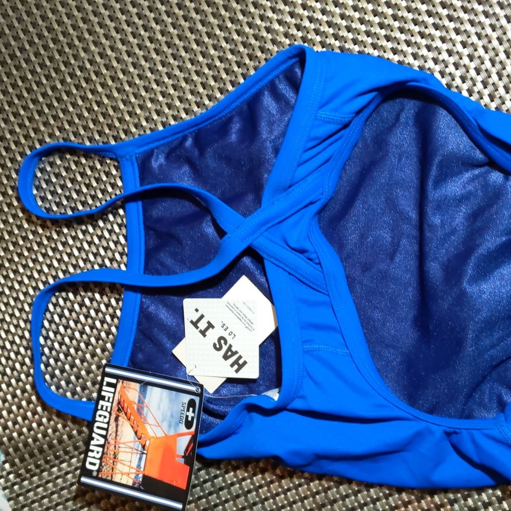 Speedo Lifeguard Racerback Swimsuit - Picture 4 of 11